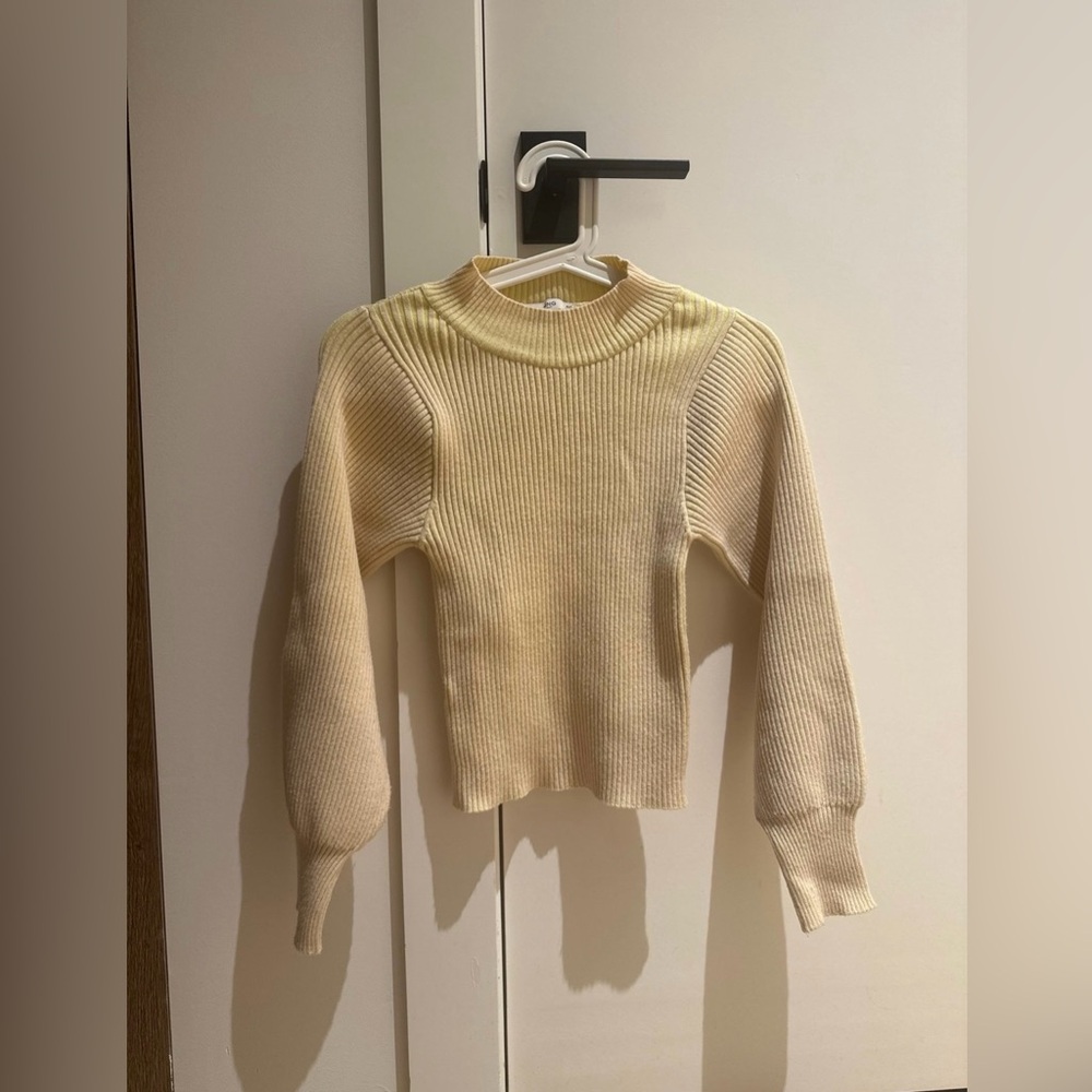 Mango | Sweater | Yellow